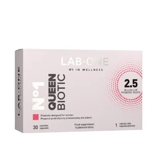 Lab One Queenbiotic, kapsułki, 30 szt. - Układ pokarmowy - miniaturka - grafika 1