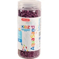 Podłoże do akwarium - Podłoże akwariowe Aquasand KIDZ Nugget 500 ml kolor fioletowy ZOLUX - miniaturka - grafika 1