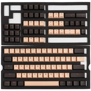 Ducky Rosa PBT Double-Shot Keycap Set US Layout - Akcesoria do komputerów stacjonarnych - miniaturka - grafika 1