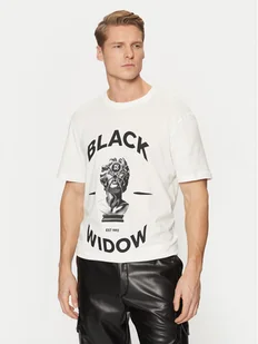 HUGO T-Shirt Dostalgi 50530684 Beżowy Relaxed Fit - Koszulki męskie - miniaturka - grafika 1