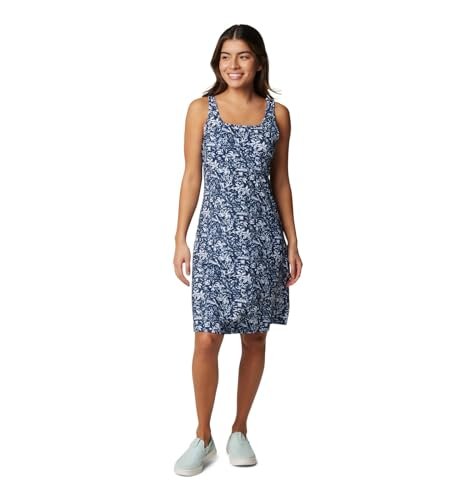 Columbia Damska sukienka zamrażarka Iii zamrażarka III sukienka Kolegiata Navy Kona Print M