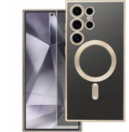 Etui i futerały do telefonów - Futerał ELECTRO MAG COVER kompatybilny z MagSafe do SAMSUNG S25 złoty - miniaturka - grafika 1