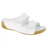 Klapki i japonki damskie - Andrea Conti Klapki damskie, białe, 42 EU, Weiß, 42 EU - miniaturka - grafika 1