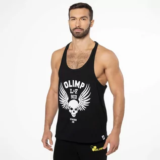 Koszulki sportowe męskie - MEN TankTop Roots Black L - grafika 1