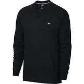 Koszulki męskie - Nike Crew Optic Longsleeve męski, szary, xl - miniaturka - grafika 1