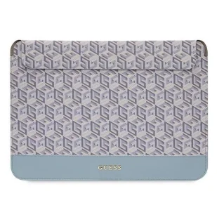 Etui Guess GCube Stripes na laptopa 16'' - niebieskie - Torby na laptopy - miniaturka - grafika 1