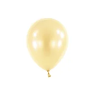 Balony i akcesoria - Balony lateksowe, Metaliczne, Perłowe Kremowe, Vanilla, Decorator Pearl Vanilla, 12cm, 100 szt. - miniaturka - grafika 1