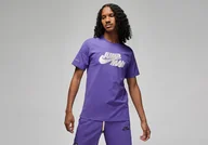 Koszulki męskie - Nike Air Jordan Jumpman Graphic Tee Dark Iris - miniaturka - grafika 1