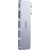 Huby USB - Hub BASEUS UltraJoy 5w1 USB Typu C, Pasywny - miniaturka - grafika 1