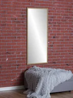Lustra - Lustro Profilmat w ramie WĄSKIEJ DĄB GRAND 140x60cm PREMIUM - miniaturka - grafika 1