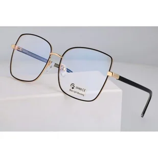 Okulary kocie do komputera damskie z filtrem BLUE Light zerówki 2578 - Okulary korekcyjne, oprawki, szkła - miniaturka - grafika 1