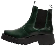 Botki damskie - Fly London MEDI789FLY Damskie botki, Petrol, 35 EU, benzyna, 35 EU - miniaturka - grafika 1