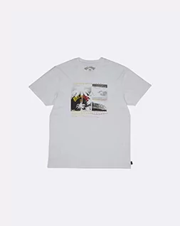 Koszulki męskie - Billabong CRASH white koszulka męska - M 89894880 - grafika 1