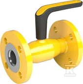 Zawory i kraniki - Zawór kulowy VEXVE X do gazu, DN50 PN40 kołnierzowy, przelot zredukowany - miniaturka - grafika 1