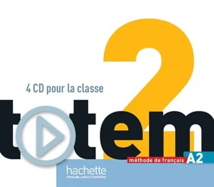 Hachette Totem 2 audio CD PL - Książki do nauki języka francuskiego - miniaturka - grafika 1