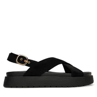 Sandały damskie - Sandały JENNY HY69916-3 Czarny - miniaturka - grafika 1