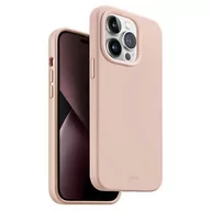 Etui i futerały do telefonów - Uniq Etui etui Lino Hue do iPhone 14 Pro Max 6,7" Magclick Charging różowy/blush pink - miniaturka - grafika 1