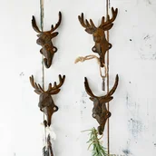Wieszaki do szafy - Haczyk, zestaw 4 szt. Deer - miniaturka - grafika 1