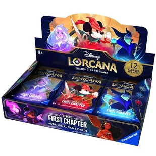 Lorcana, Disney, Booster Box, gra karciana, 24 szt. - Gry karciane Lorcana, Disney, Booster Box, gra karciana, 24 szt. - Gry karciane - miniaturka - grafika 1