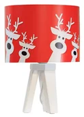 Lampy stojące - Świąteczna lampa stołowa trójnóg - S286 D2-R64 - miniaturka - grafika 1