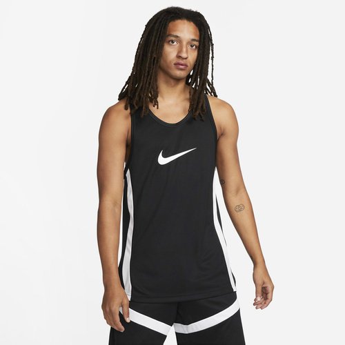 Koszulka koszykarska Nike Icon Dri-FIT Basketball Jersey Czarna - DV9967-010-XXL