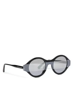 Okulary przeciwsłoneczne - Calvin Klein Jeans Okulary przeciwsłoneczne CKJ20505S Czarny - grafika 1