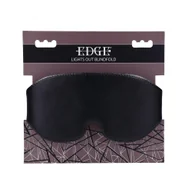 Akcesoria do bielizny - Sportsheets Edge Lights Out Blindfold opaska na oczy Black - miniaturka - grafika 1