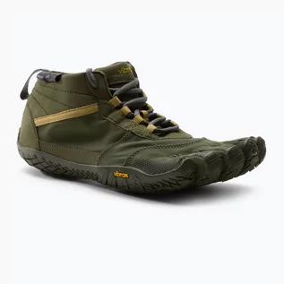 Buty trekkingowe męskie - Vibram Buty trekkingowe męskie Fivefingers V-Trek zielone 43 EU 18M74020420 - grafika 1