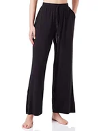 Spodnie damskie - Triumph Damskie spodnie od piżamy Climate Aloe Trousers, czarny, 36 - miniaturka - grafika 1
