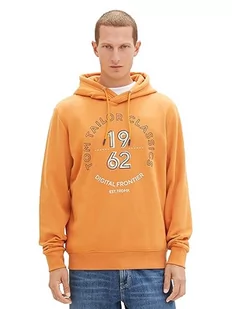 TOM TAILOR Bluza męska, 32243 – Tomato Cream Orange, S - Bluzy męskie - miniaturka - grafika 1
