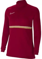 Bluzy damskie - Bluza damska Nike Dri-Fit Academy bordowa CV2653 677-L - miniaturka - grafika 1