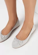 Baleriny - Szare Balerinki Azulenn - miniaturka - grafika 1