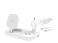 Ładowarki do telefonów - 4smarts Stacja ładująca Qi2 do urządzeń Samsung 3w1 Quick Charge 2.0 541368 - miniaturka - grafika 1