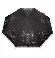 Parasole - Parasolka Damska Carbon Steel 80km/h - Paryżanka Czarno-Biała - miniaturka - grafika 1