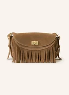 Torebki damskie - Sandro Torba Na Ramię Mini Mambo beige - miniaturka - grafika 1