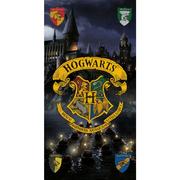 Okrycia kąpielowe dla dzieci - Ręcznik Kąpielowy Harry Potter Hogwarts 70X140 Cm - miniaturka - grafika 1