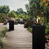 Ogrzewacze tarasowe - Ogrzewacz panel szklany pikowany manual 8,2 kW - miniaturka - grafika 1