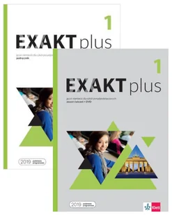 Exakt plus 1. Podręcznik i zeszyt ćwiczeń do języka niemieckiego dla szkół ponadpodstawowych - podręcznik - Książki do nauki języka niemieckiego - miniaturka - grafika 1