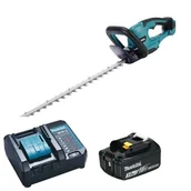 Nożyce do żywopłotu - Makita DUH507F001 akumulatorowe nożyce do żywopłotu 50 cm 18V 1x3,0Ah Li-Ion LXT w kartonie - miniaturka - grafika 1
