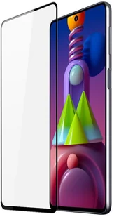 TEMPERED Dux Ducis 9D Glass wytrzymałe szkło hartowane 9H na cały ekran z ramką Samsung Galaxy M51 czarny (case friendly) - Szkła hartowane na telefon - miniaturka - grafika 1