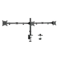 Uchwyty do monitorów - LogiLink BP0173 uchwyt / stojak do monitorów 68,6 cm (27") Czarny Biurko - miniaturka - grafika 1