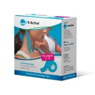 Meble i wyposażenie gabinetów medycznych - K-active K-Active Kinesiology Tape 17m NIEBIESKI (JAPONIA - NITTO DENKO) 4260229440094 - miniaturka - grafika 1