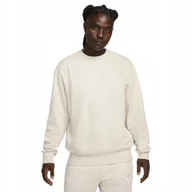 Bluzy męskie - BLUZA NIKE SPORTSWEAR CLUB FLEECE BV2662-104 BIAŁA R-L - miniaturka - grafika 1