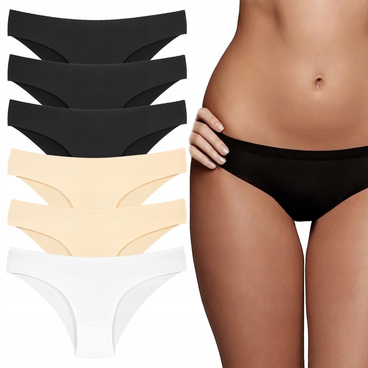 Figi modelujące Actions czarne rozmiar M