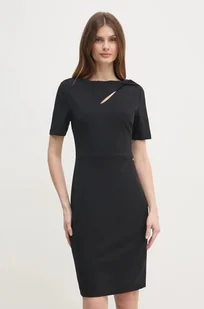Calvin Klein sukienka kolor czarny mini dopasowana K20K208174 - Sukienki - miniaturka - grafika 1