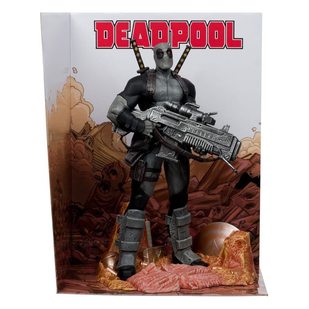 Marvel Collection PVC Statue 1/6 Deadpool (Deadpool #1)(Grey Suit Chas