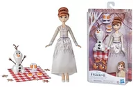 Lalki dla dziewczynek - Hasbro Frozen Anna i Olaf jesienny piknik F15835 F15835X0 - miniaturka - grafika 1