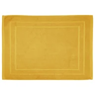 Ręczniki - Atmosphera Ręcznik kąpielowy łazienkowy w kolorze żółtym bawełna 70 x 50 cm B07R1PTFJ1 - miniaturka - grafika 1
