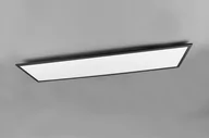Lampy sufitowe - Gamma RL LED plafon (z pilotem) czarny R62861232 - miniaturka - grafika 1