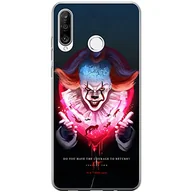 Etui i futerały do telefonów - ERT GROUP etui na telefon Huawei P30 Lite, case oryginalny i oficjalnie licencjonowany przez Horror, wzór It 020, optymalnie dopasowane, plecki z TPU - miniaturka - grafika 1